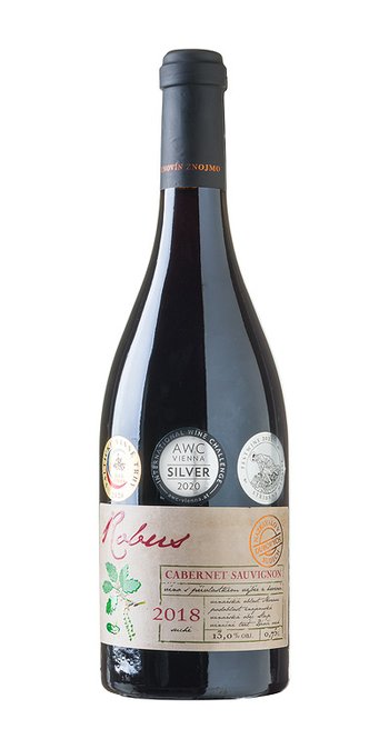 ZNOVÍN Robus Cabernet Sauvignon Výběr z hroznů 2018