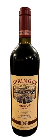 Springer Merlot Zemské 2020