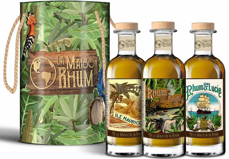 Kolekce La Maison du Rhum 45% 0,6l (0,2l x 3) Gift Box