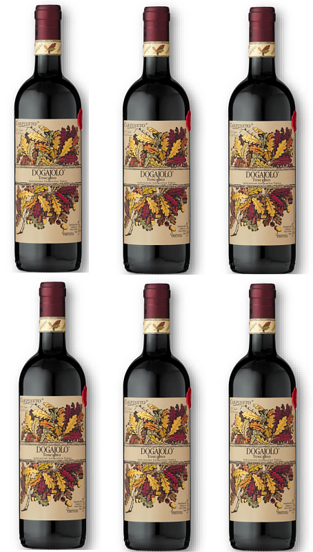 Dogajolo Rosso 2021 IGT Carpineto 5+1 zdarma Itálie