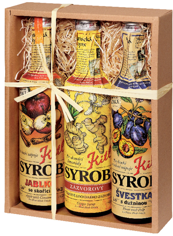 Kitl Dárkové Balení Horká trojka Jablko & Zázvort & Švestka